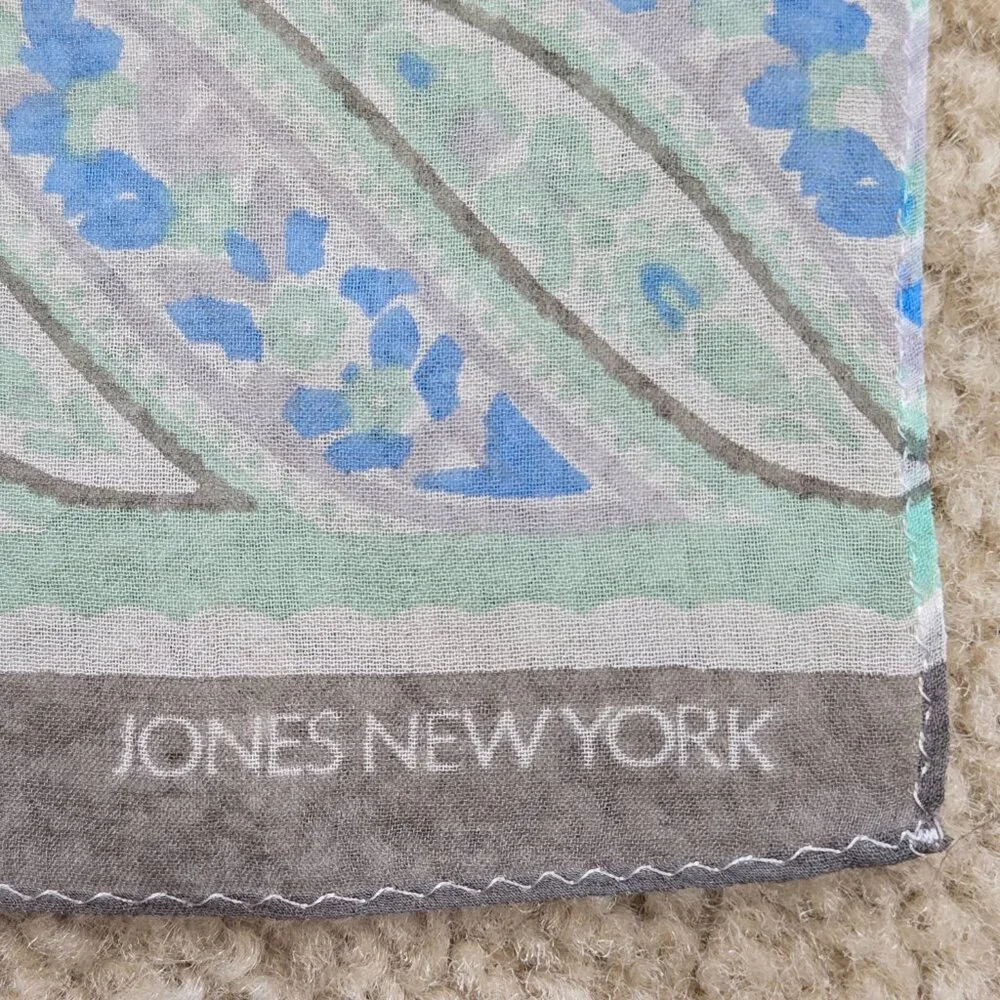 Jones New York Silk Chiffon Scarf